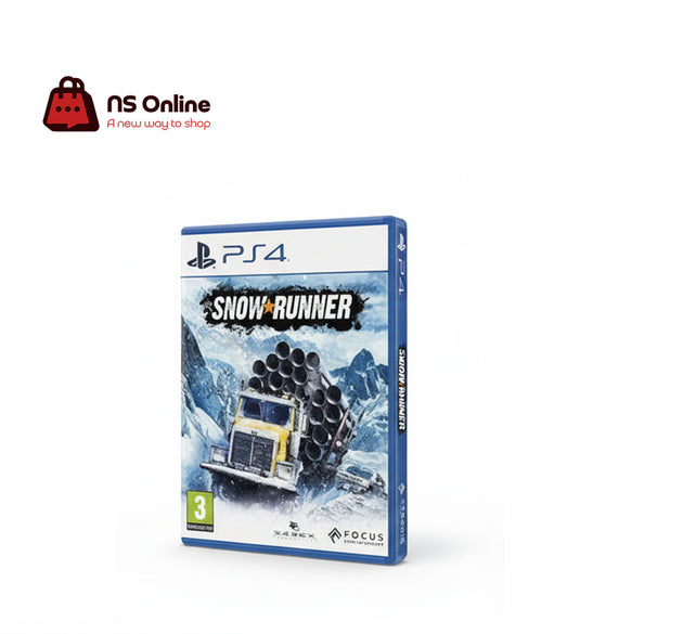 SnowRunner – قرص فعلي لجهاز PlayStation 4 (PS4) | محاكي قيادة الطرق الوعرة المطلق، بيئات قاسية، أكثر من 40 مركبة ثقيلة، لعب جماعي لـ 4 لاعبين ومحرك فيزيائي متقدم (النسخة القياسية)
