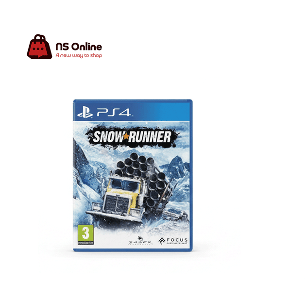 SnowRunner – قرص فعلي لجهاز PlayStation 4 (PS4) | محاكي قيادة الطرق الوعرة المطلق، بيئات قاسية، أكثر من 40 مركبة ثقيلة، لعب جماعي لـ 4 لاعبين ومحرك فيزيائي متقدم (النسخة القياسية)