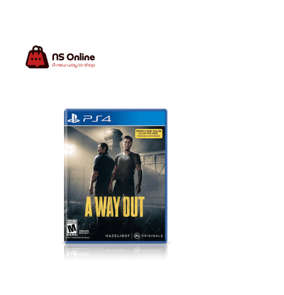 A Way Out - PlayStation 4 (PS4) Physical Disc | Cinematic Co-op Prison Break Adventure