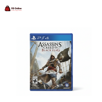Assassin’s Creed IV: Black Flag - PlayStation 4 (PS4) Physical Disc | The Ultimate Pirate Adventure