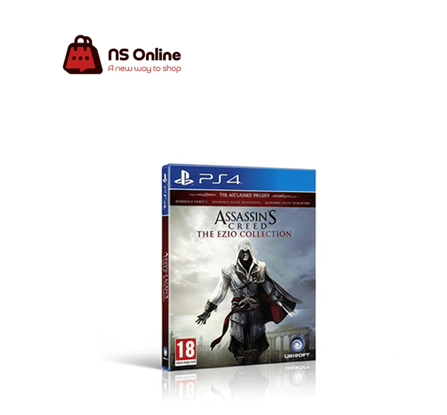 Assassin’s Creed: The Ezio Collection - PlayStation 4 (PS4) قرص فعلي | ملحمة أسطورية من 3 ألعاب
