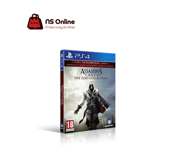 Assassin’s Creed: The Ezio Collection - PlayStation 4 (PS4) قرص فعلي | ملحمة أسطورية من 3 ألعاب