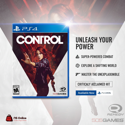 Control - PlayStation 4 (PS4) Physical Disc | Supernatural Action-Adventure Masterpiece