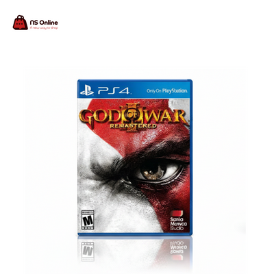 God of War III Remastered - PlayStation 4 (PS4) Physical Disc | 1080p 60FPS Action Classic