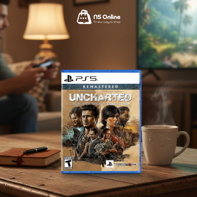 Uncharted: Legacy of Thieves Collection - PlayStation 4 (PS5) Physical Disc | Remastered 4K Adventure