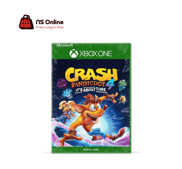 Crash Bandicoot 4: It’s About Time for Xbox Series X|S | Native 4K at 60FPS | Smart Delivery & Quick Resume | New Playable Characters & Quantum Masks | Epic Multiverse Adventure
