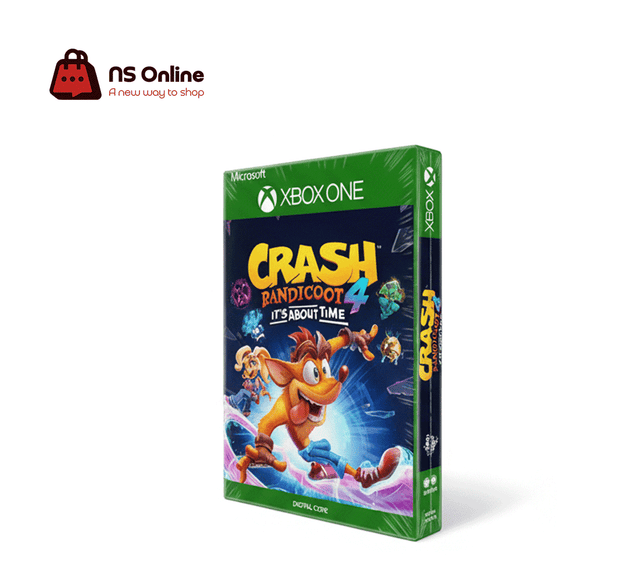 Crash Bandicoot 4: It’s About Time for Xbox Series X|S | Native 4K at 60FPS | Smart Delivery & Quick Resume | New Playable Characters & Quantum Masks | Epic Multiverse Adventure
