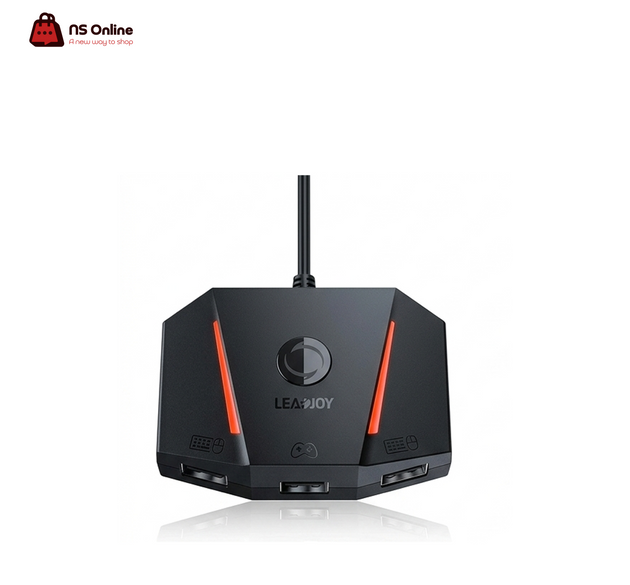 LeadJoy VX2 AimBox Multi-Platform Keyboard & Mouse Adapter | Precision Console Gaming Converter for PS5, Xbox Series X|S, PS4 & Nintendo Switch | 3.5mm Audio Support | Custom Key Mapping via App