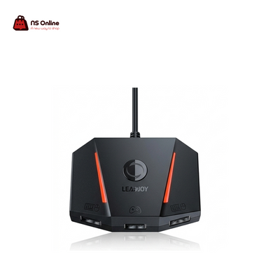LeadJoy VX2 AimBox Multi-Platform Keyboard & Mouse Adapter | Precision Console Gaming Converter for PS5, Xbox Series X|S, PS4 & Nintendo Switch | 3.5mm Audio Support | Custom Key Mapping via App