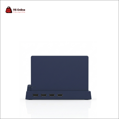 DOBE Fomis Electronics HUB DOCK for Nintendo Switch | Multi-Functional 4-Port USB 2.0 Expansion Base & Charging Stand | Heavy-Duty Wired Controller Adapter & Stand Mount for N-S Console