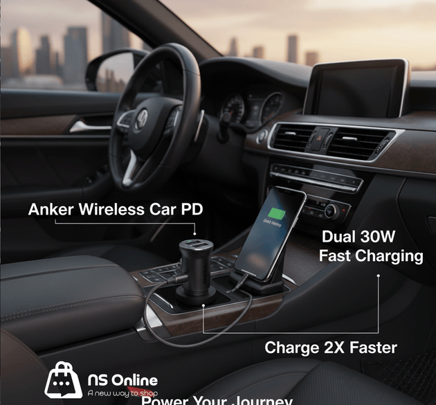 ANKER POWERDRIVE 2 ALLOY Power Adapter/Charger سياره