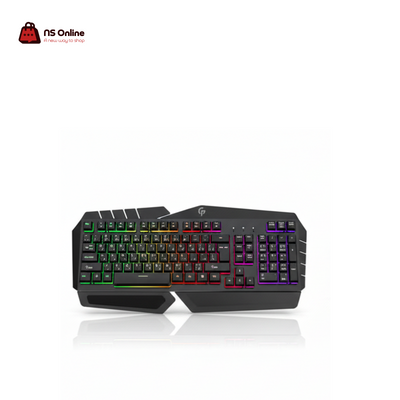 Porodo Gaming 60% Mechanical Keyboard PDX212 | Compact RGB Wired Keyboard | Blue Switches | 61 Keys Anti-Ghosting for Gaming & Office