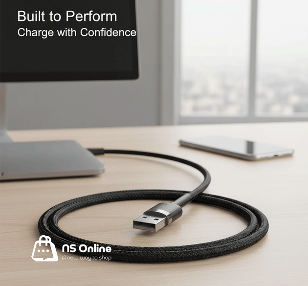 BASEUS ALI USB TO C 3M واير