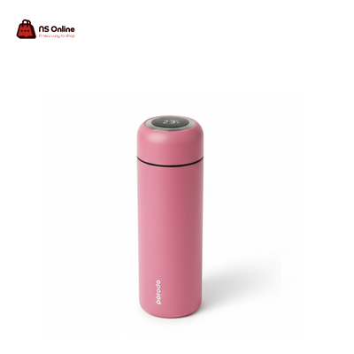 Porodo Lifestyle Smart Water Bottle with LED Temperature Display | 500ml Stainless Steel Vacuum Insulated Flask | BPA-Free & 12H Hot/Cold Retention