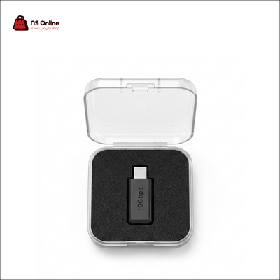 JYS Duo Type-C Multiport Adapter & USB-C Splitter Connector for Nintendo Switch, Laptops & Mobile Devices | 10Gbps SuperSpeed High-Speed Data Transfer & Power Delivery Charging Adapter