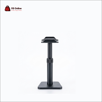 JYS Universal Height-Adjustable Headset Stand & Headphone Mount | Heavy-Duty Non-Slip Desktop Display Holder with Soft Curved Headband Rest for Gaming Headsets & Studio Headphones