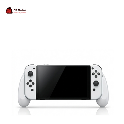 JYS Dockable Comfort Handheld Handle Grip Case for Nintendo Switch OLED & Standard Model | Ergonomic Non-Slip Controller Comfort Grip with Direct TV Dock Compatibility & Unobstructed Kickstand Access