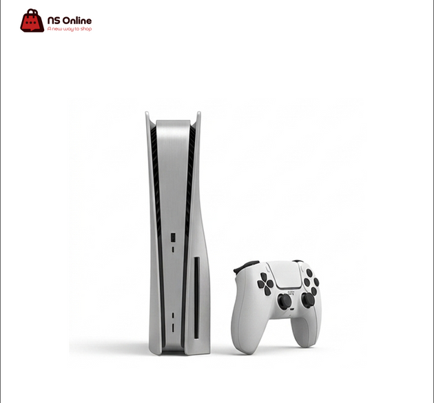 P5-Style Mini Retro Game Console | 2.4G Wireless Controller Bundle | Plug & Play HD Output | Built-in Classic Emulators & Thousands of Retro Games | Sleek Futuristic Silver Edition Home Arcade