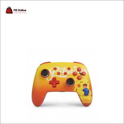 Official Pokémon Pikachu Edition Wireless Controller for Nintendo Switch | Premium Ergonomic Gaming Gamepad with Custom Pikachu Graphic, Textured Thumbsticks & Precision D-Pad