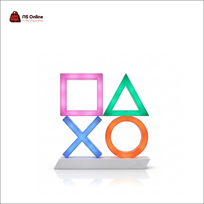 PlayStation Icons Light XL | Multicolor LED Gaming Desk Lamp & Room Decor