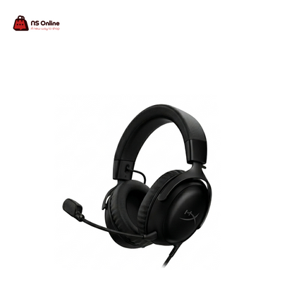 HyperX Cloud III Wired Gaming Headset | Signature Comfort & Durability | Re-engineered 53mm Angled Drivers | Ultra-Clear 10mm Mic with LED Mute Indicator | DTS Headphone:X Spatial Audio | Compatible with PS5, Xbox, PC & Switch