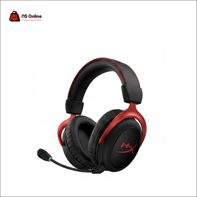 HyperX Cloud II Wired Gaming Headset | Legendary Comfort Memory Foam Earpads | Hardware-Driven Virtual 7.1 Surround Sound | Detachable Noise-Canceling Microphone | Durable Aluminum Frame | Works with PS5, PS4, PC, Xbox & Mobile