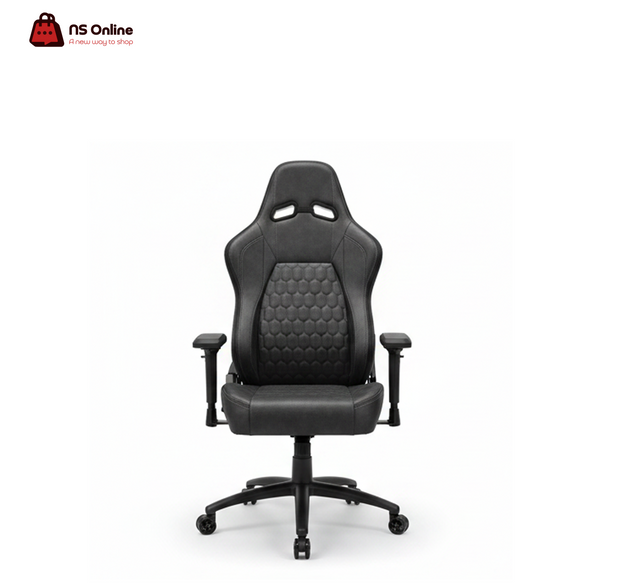 Deadskull Professional Gaming Chair | Ergonomic Racing-Style Seat | High-Density Molded Foam & Breathable Fabric | Adjustable 4D Armrests & 180° Recline