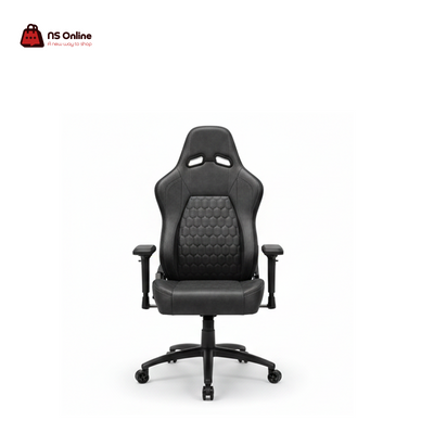 Deadskull Professional Gaming Chair | Ergonomic Racing-Style Seat | High-Density Molded Foam & Breathable Fabric | Adjustable 4D Armrests & 180° Recline