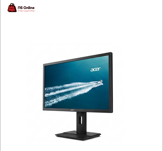 Acer 24-Inch Professional Full HD Monitor | 1080p Business & Gaming Display | Ergonomic Height-Adjustable Stand with Cable Management | EyeProtect Blue Light Filter & Flicker-Less Technology | Matte Black Office Desk Monitor