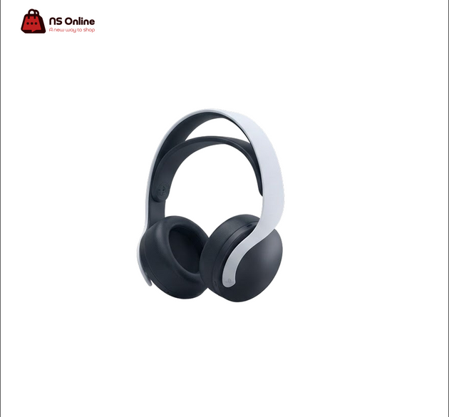Official Sony PlayStation 5 PULSE 3D Wireless Headset (White Edition) | Premium Tempest 3D Audio Over-Ear Headphones with Dual Hidden Noise-Canceling Microphones & USB Wireless Adapter
