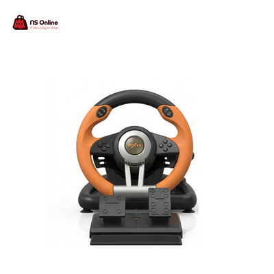 PXN V3 Pro Gaming Racing Wheel | 180° Degree Steering | Dual-Motor Vibration Feedback | Integrated Shifter & Pedals | Compatible with PC, PS4, PS3, Xbox Series X|S, Xbox One & Nintendo Switch