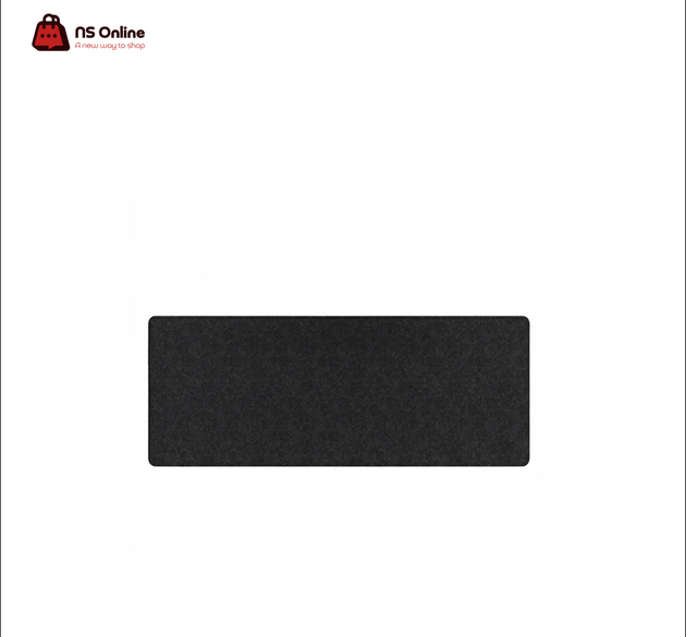 Deadskull Premium Extended Gaming Mouse Pad | Large Desk Mat Organizer | Micro-Weave Textured Cloth Surface | Anti-Slip Rubber Base & Anti-Fray Stitched Edges | Stealth Charcoal Black Minimalist Design