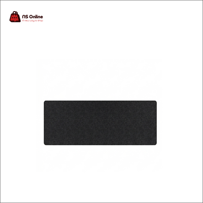 Deadskull Premium Extended Gaming Mouse Pad | Large Desk Mat Organizer | Micro-Weave Textured Cloth Surface | Anti-Slip Rubber Base & Anti-Fray Stitched Edges | Stealth Charcoal Black Minimalist Design