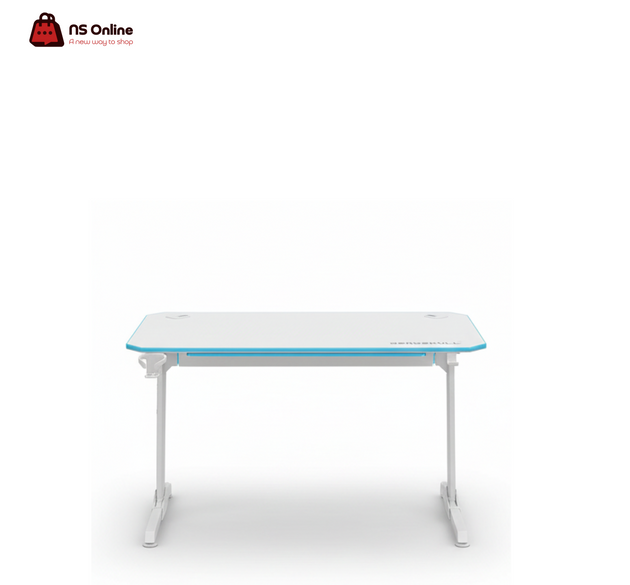 Deadskull Professional RGB Gaming Desk | New 360° RGB Edge Lighting | Carbon Fiber Texture Surface