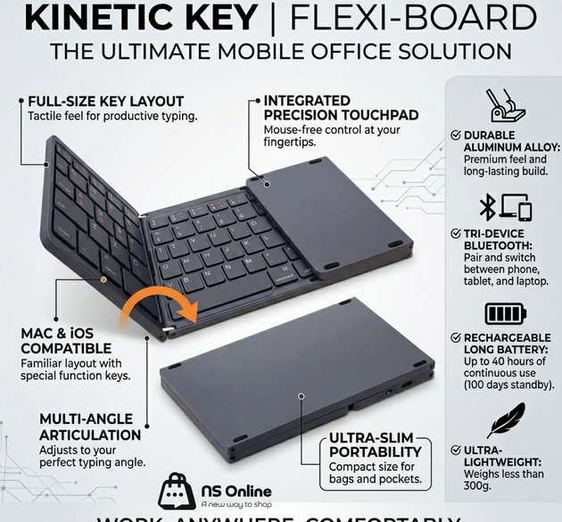 MICASO 2 FOLDED KEYBOARD