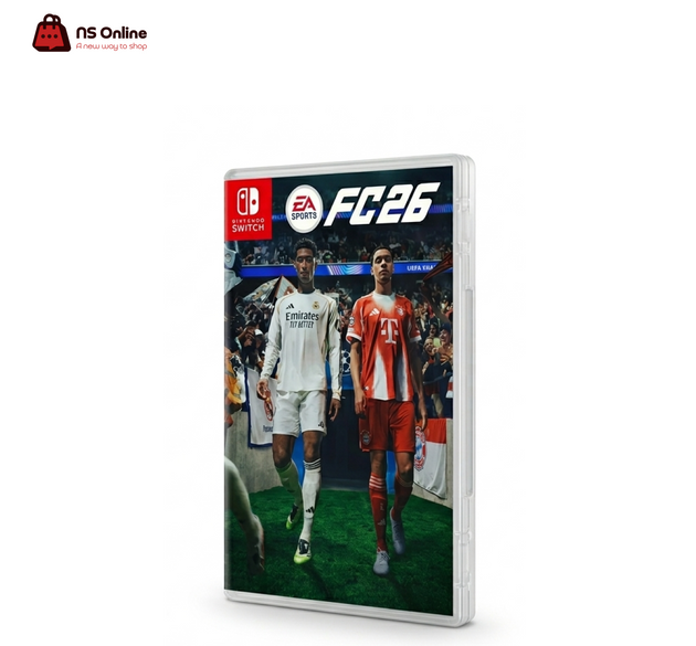 EA SPORTS FC 26 for Nintendo Switch | Standard Edition | Full Authentic Football Experience | Play on the Go | Updated 25/26 Squads & Leagues | Ultimate Team, Career Mode & Joy-Con Multiplayer