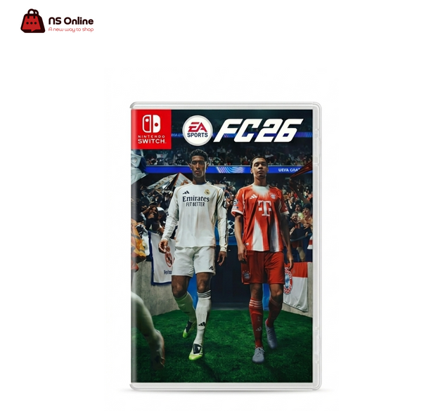 EA SPORTS FC 26 for Nintendo Switch | Standard Edition | Full Authentic Football Experience | Play on the Go | Updated 25/26 Squads & Leagues | Ultimate Team, Career Mode & Joy-Con Multiplayer