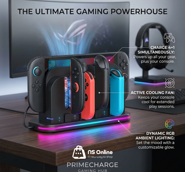 SWITCH 2RGB CHARGING DOCK