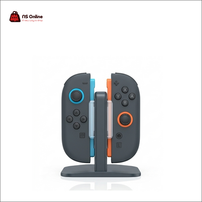 Universal Dual Joy-Con Charging Dock Station for Nintendo Switch & OLED | Vertical Controller Power Stand with Clear LED Status Indicators and USB Type-C Charging Interface