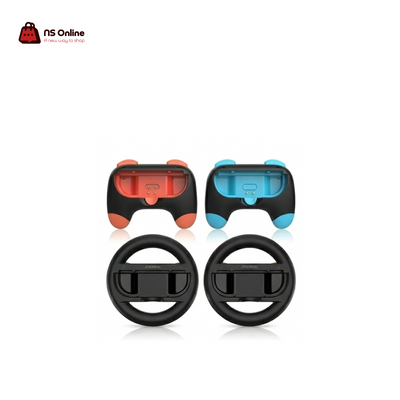 Controller grips and steering wheel kit