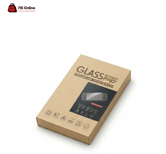Glass Pro+ Premium Tempered Screen Protector for Nintendo Switch 2 | 9H Super Hardness | HD Transparency & Explosion Proof | Smudge Proof Slim Design | Ultimate Display Protection
