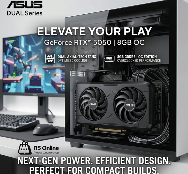 قطعة Asus rtx 5050