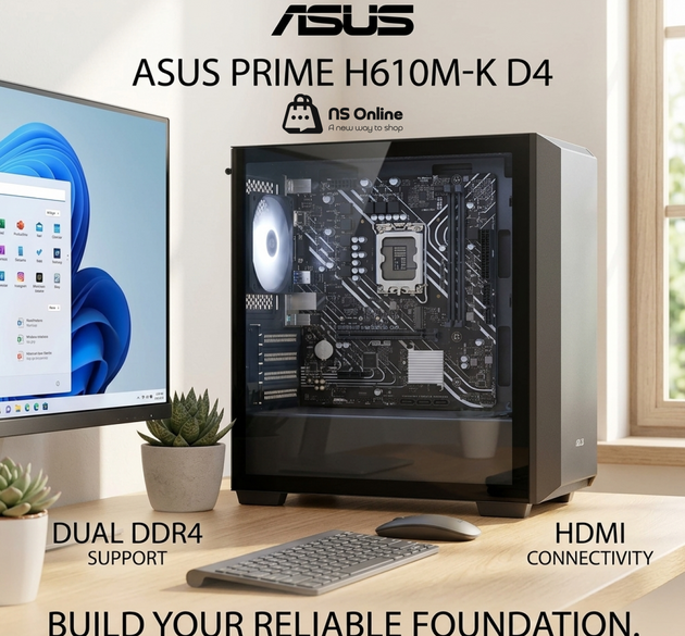 ASUS PRIME H610M-K D4 MOTHERBOARD