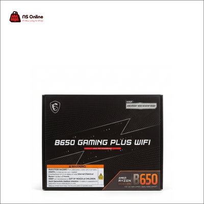 MSI B650 GAMING PLUS WIFI Motherboard | AMD AM5 Socket ATX Gaming Motherboard | DDR5 Memory Support, PCIe 4.0, M.2 Shield Frozr, Wi-Fi 6E & 2.5G LAN, AMD Ryzen 9000 & 7000 Series Desktop Ready