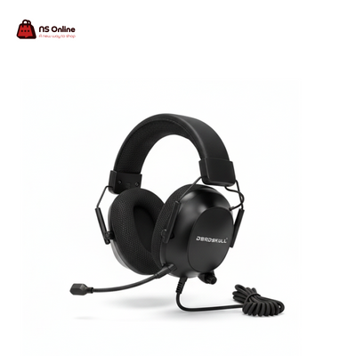 Deadskull Ninja III Gaming Headset | 7.1 Virtual Surround Sound | 50mm Neodymium Drivers | Noise-Canceling Mic & USB Sound Card
