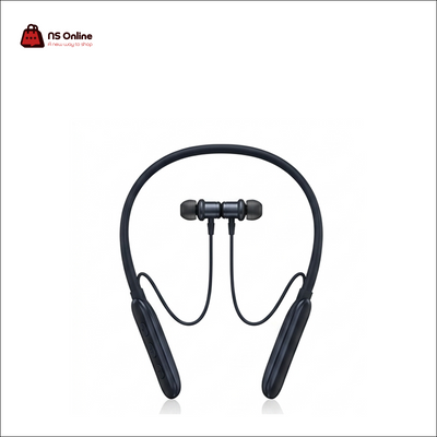 Porodo Auraband Wireless Neckband Earphone | High-Performance Bluetooth Sports Earphones | Ergonomic Flexible Neckband, Magnetic Earbuds, and Tactical Inline Controls for Workouts & Calls