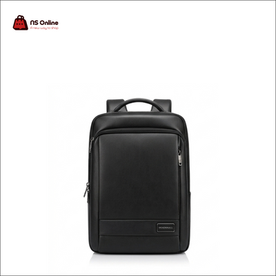 Deadskull KB-024-38-1 Premium Microfiber Leather Tech Backpack | Luxury Water-Resistant Laptop & Console Bag | Professional Multi-Compartment Travel Organizer | Sleek Modern Business Pack with Hidden Zipper Architecture