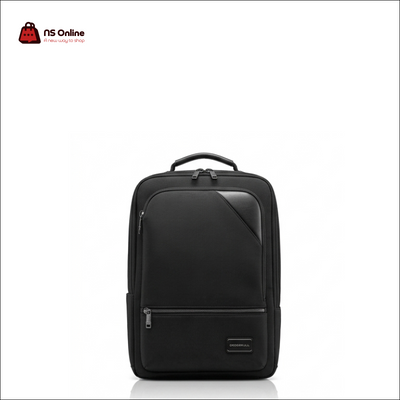 Deadskull GP-02360 Premium Slim Tech Backpack | Minimalist Water-Resistant Laptop & Console Bag | Professional Multi-Compartment Organizer | Executive Travel Pack with Asymmetrical Leather Accent