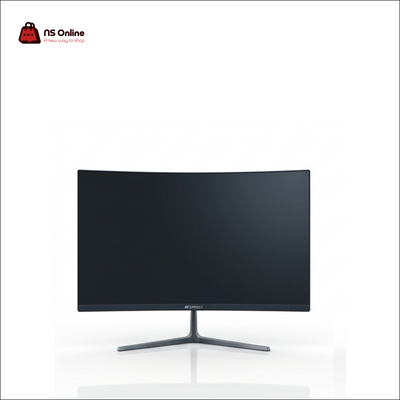Sansui ES-G24C1 24-Inch Curved Gaming Monitor | Full HD 1080p Resolution | Blistering 200Hz Refresh Rate | Immersive Frameless Design & Sleek Metallic V-Stand
