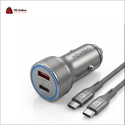 POWERO USB C TO USB C car charger Car Charger
